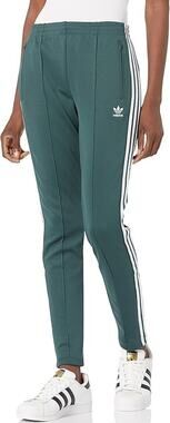 Adidas Adicolor Classics Superstar Track Pants Women's X-Small XS Green SST NEW